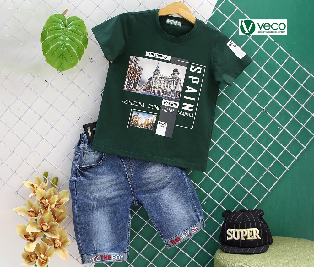Xưởng may quần áo trẻ em xuất khẩu giá sỉ VECO